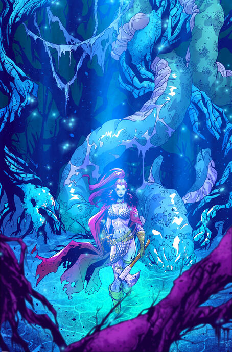 Red Sonja [colors by me]