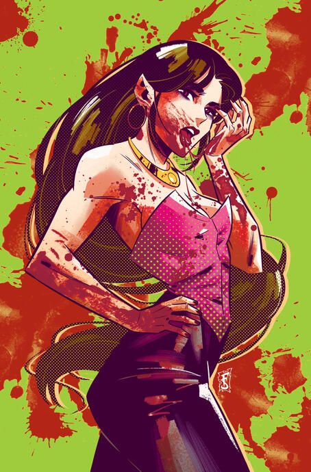 Vampires on Mars [colors by me]
