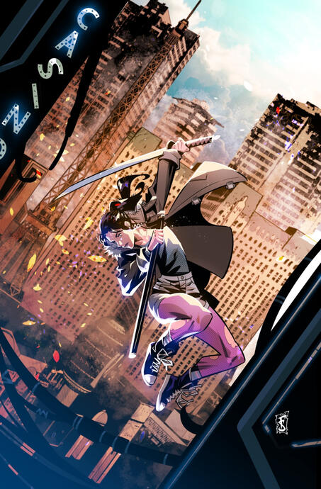 Blade Runner: Black Lotus – Las Vegas #2 (colors by me)